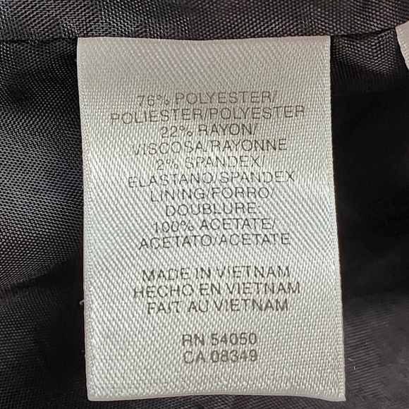 Anne Klein Women's Notch Collar Blazer - 12P - Picture 6 of 6